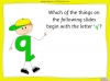 The Letter 'q' - EYFS Teaching Resources (slide 7/21)